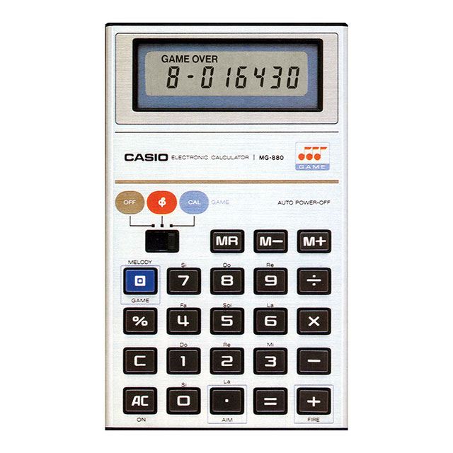 カシオ、1980年代にヒットしたゲーム電卓を復活 - 価格.com