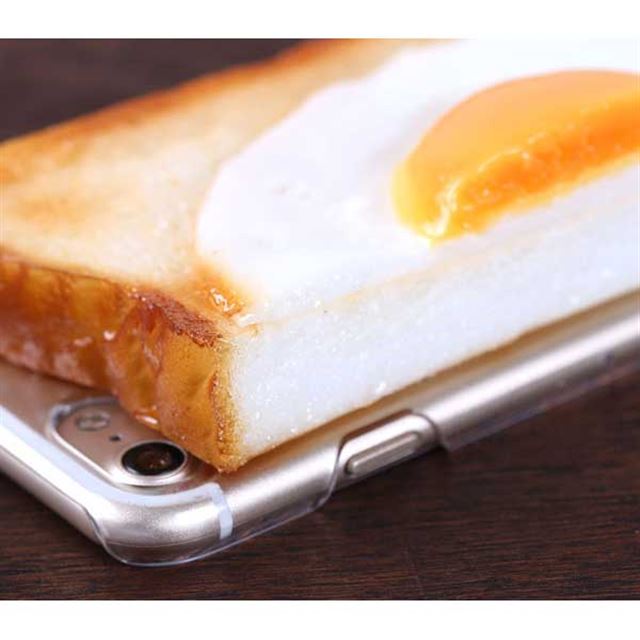 餃子や目玉焼きトーストなどリアルな食品サンプルのiPhone 8/7専用