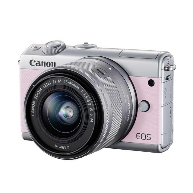 本日20時まで canon EOS M100 ピンク キャノン カメラ 一眼