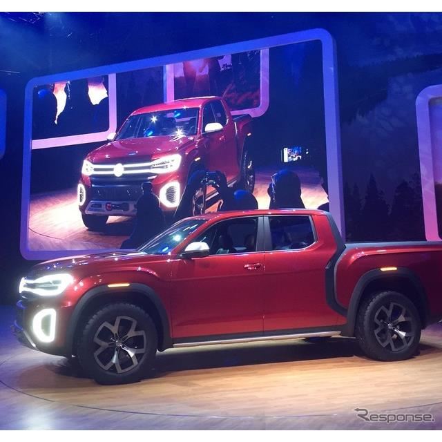 Vwが新型ピックアップトラックを発表 米国投入を想定 ニューヨークモーターショー18 価格 Com