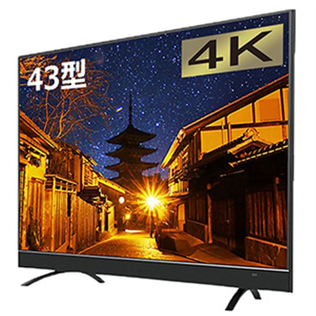 液晶テレビ maxzen 43型 JU43SK03-
