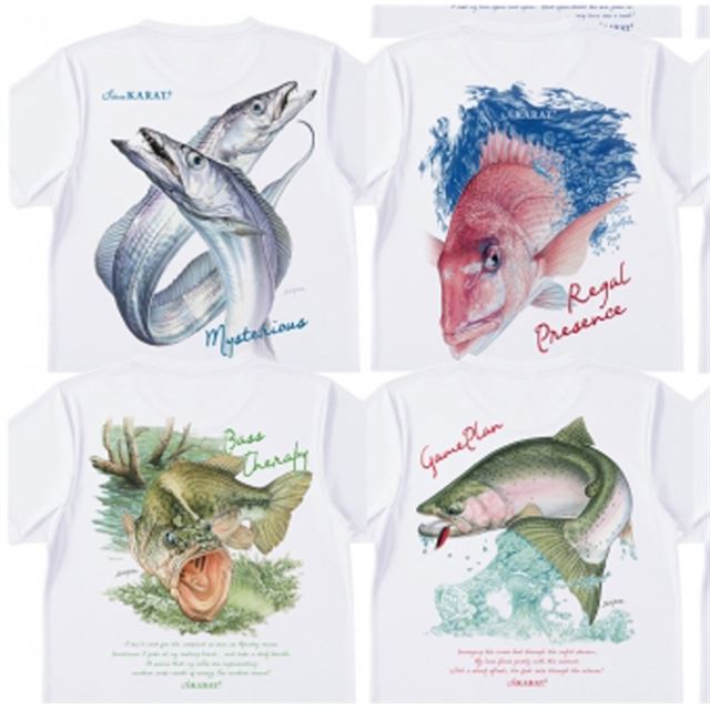 究極の魚好き に向けて 美しい魚イラストを描いたtシャツ2種が発売 価格 Com