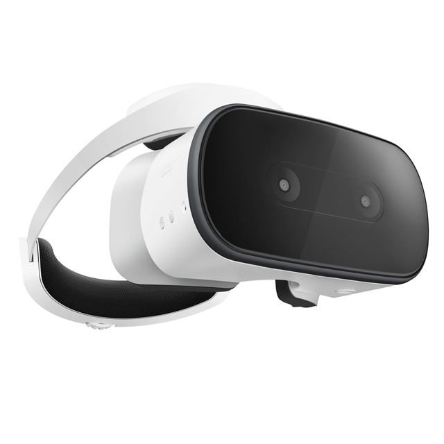 レノボ、Daydream対応のケーブルレスVRヘッドセット＆VR180度2眼カメラ