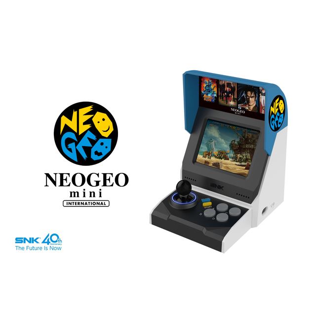 SNK、ミニサイズで40タイトル内蔵の「NEOGEO mini（ネオジオ ミニ 