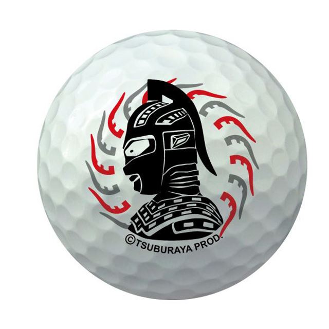ウルトラセブン のキャラをプリントしたゴルフボール スリクソン Ad333 価格 Com