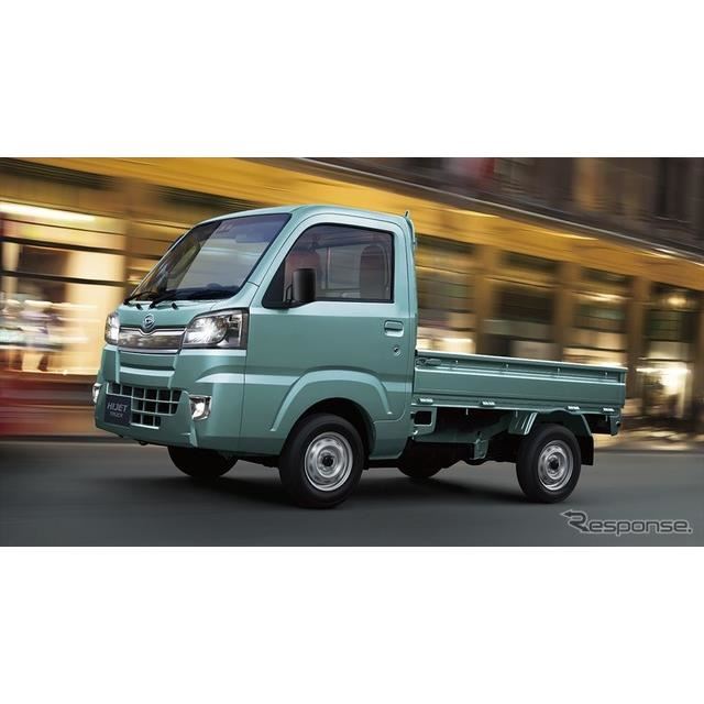 ダイハツ ハイゼットトラック 軽トラ初の自動ブレーキ搭載へ 価格 Com
