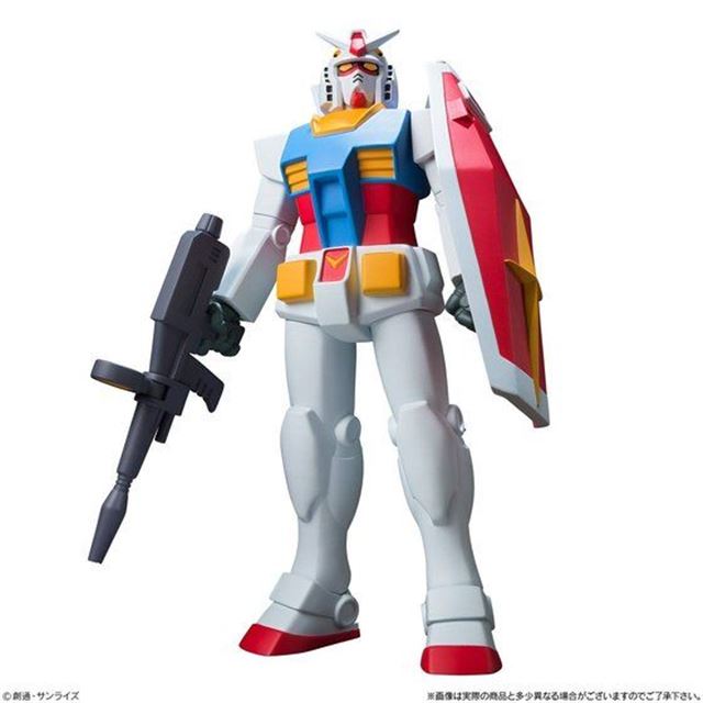 機動戦士ガンダム」アニメのイメージを重視した18cmソフビ、2,700円 - 価格.com