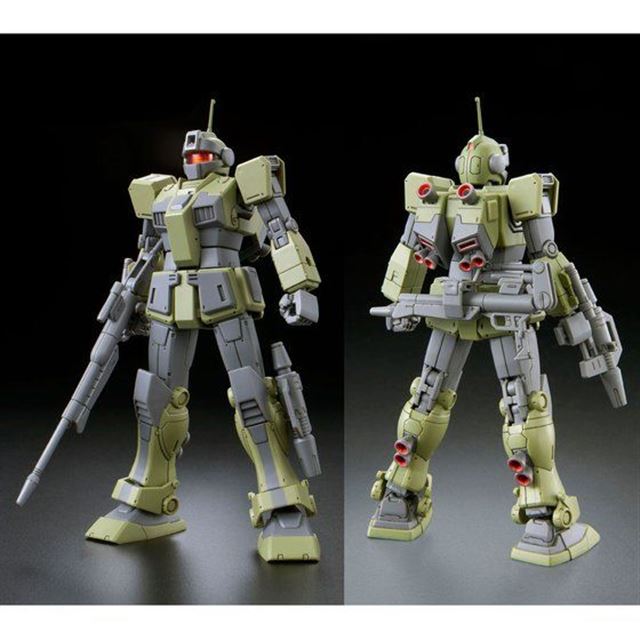 HGUC ジムスナイパー HG MSD ジムスナイパーカスタム 2点セット-