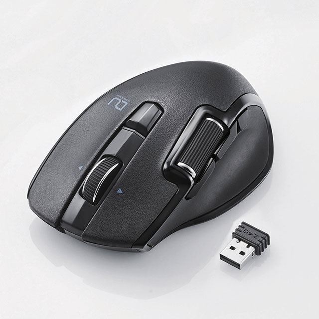 エレコム、ハードウェアマクロを搭載したワイヤレスマウス - 価格.com