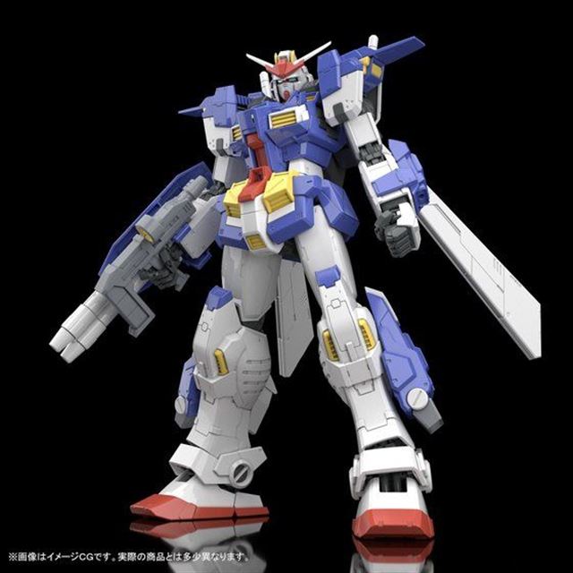 トリコロールカラーなどをMG準拠で再現したガンプラ「ガンダムストーム