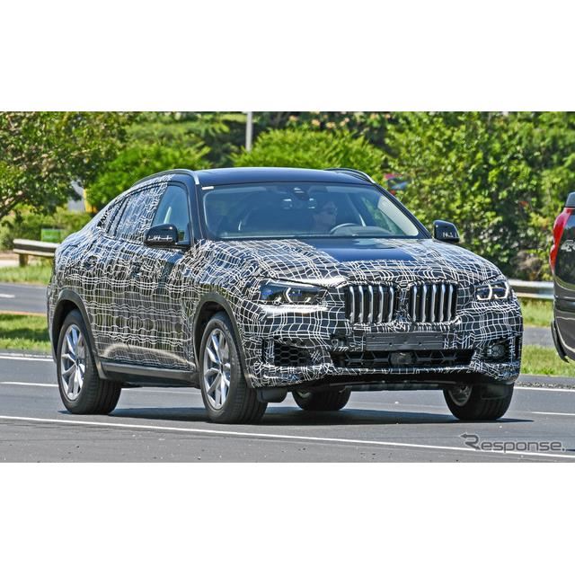 波打つテールライトあらわに…BMW X6 次期型、薄化粧姿を目撃 - 価格.com