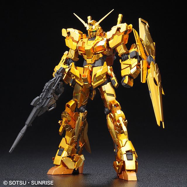 ガンプラ「ユニコーンガンダム ［ゴールドコーティング］」が限定発売 