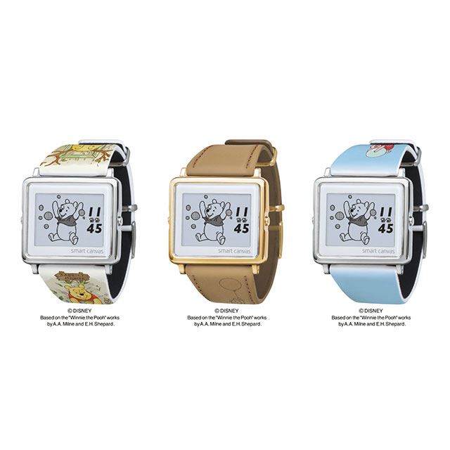 電子ペーパー腕時計に「ムーミン」と「くまのプーさん」モデル - 価格.com