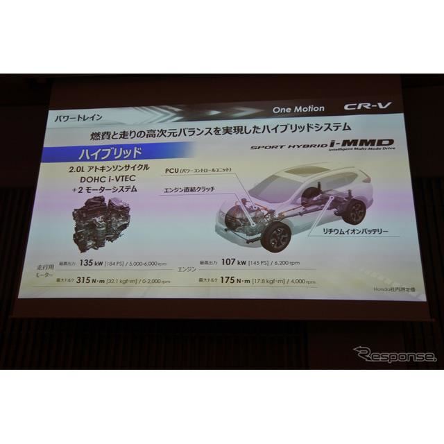 ホンダ Cr V 新型はダウンサイズターボと初のハイブリッド仕様 環境意識が高い 価格 Com