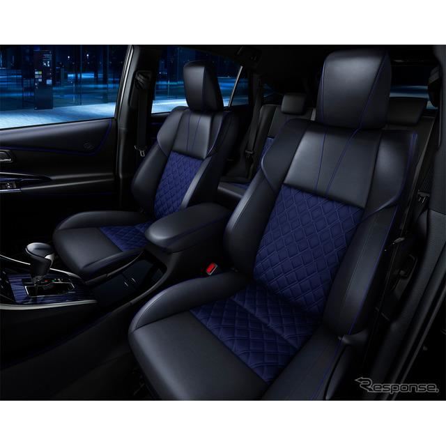 トヨタ ハリアー クールな特別仕様車発売 内装にブルーのアクセント 価格 Com
