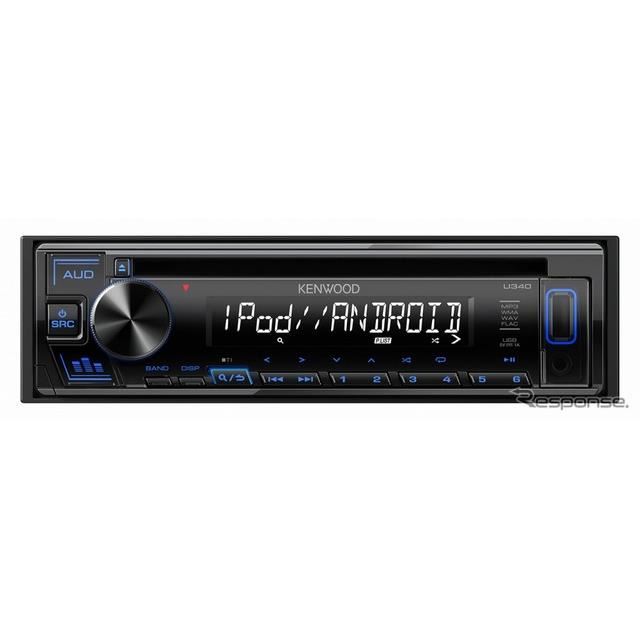 ケンウッド 1DINオーディオ Bluetooth搭載 U340BMS KENWOOD - 自動車