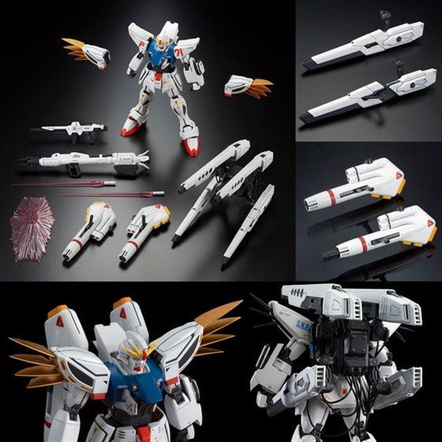 バンダイ、「ガンダムF91」バックキャノン＆ツイン・ヴェスバー選択型