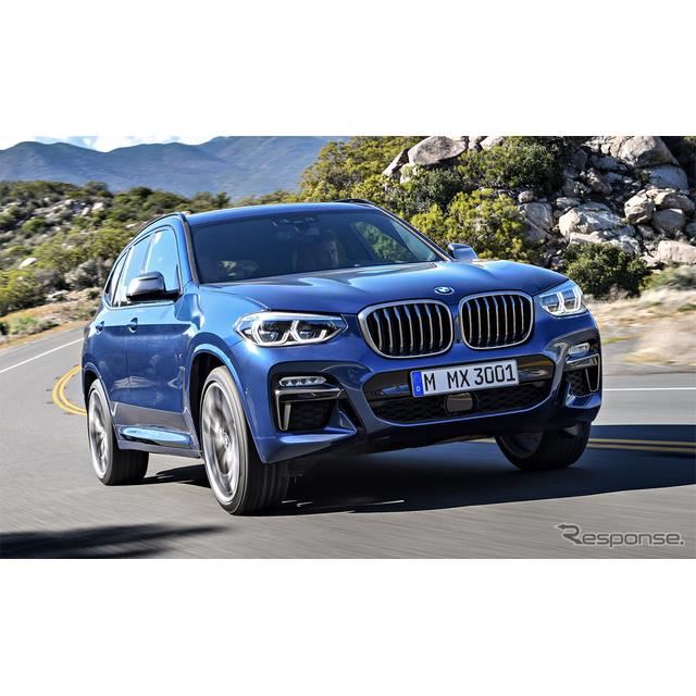 Bmw X3 Mパフォーマンスモデルを追加 最高出力326psの3リットルターボディーゼルを日本初導入 価格 Com