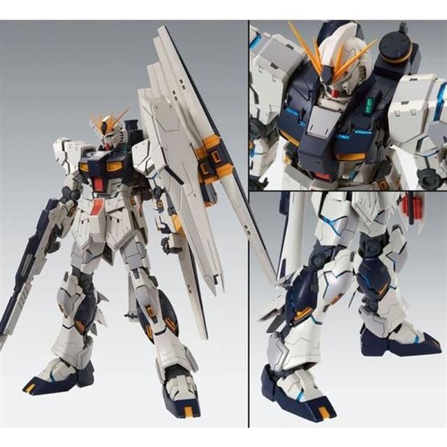 バンダイ、ガンプラ「MG 1/100 νガンダム HWS Ver.Ka」を