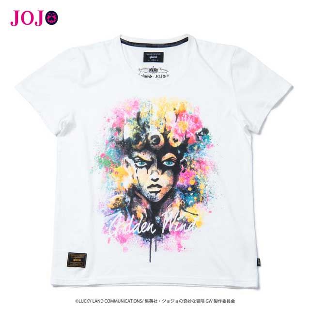 ジョジョの奇妙な冒険 黄金の風 Glamb コラボtシャツ6種 価格 Com