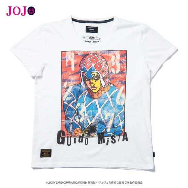 ジョジョの奇妙な冒険 黄金の風×glamb」 コラボTシャツ6種 - 価格.com