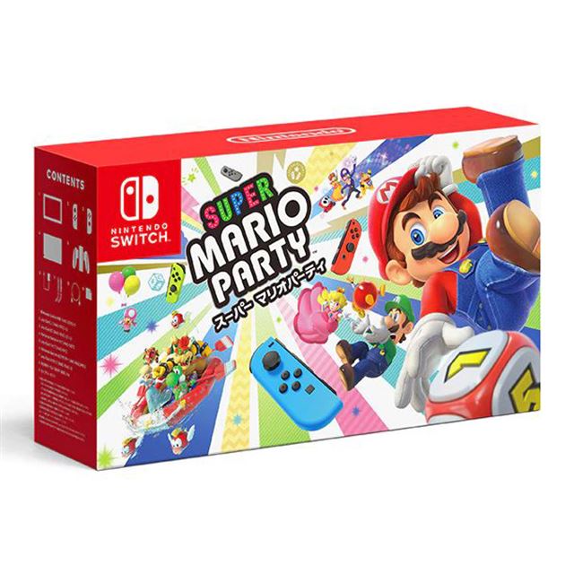 任天堂、「Nintendo Switch＋スーパー マリオパーティセット」マイニン