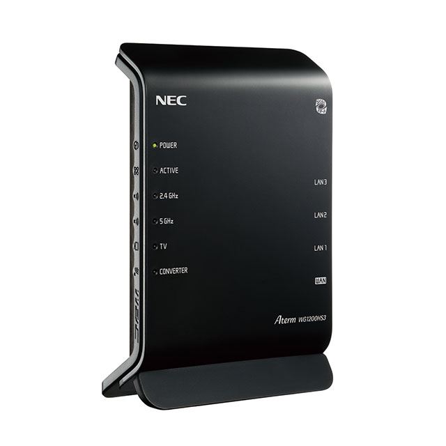 NEC、IPv6 High Speedに対応した無線LANルーター「Aterm WG1800HP4 