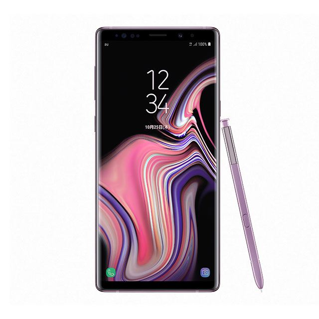 au、「Sペンリモコン」機能を追加した6.4型スマホ「Galaxy Note9 SCV40