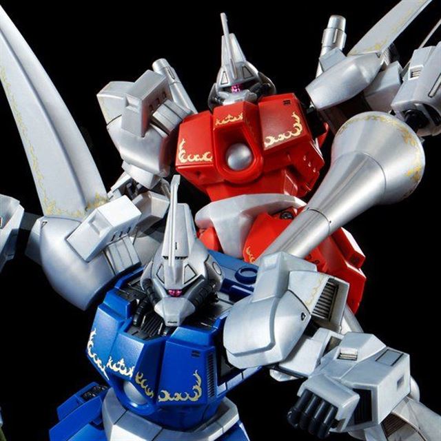 バンダイ、「機動戦士ガンダムZZ」ガズ R/LのHG 1/144ガンプラ2体