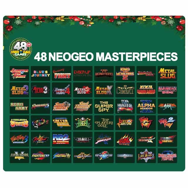 SNKがクリスマス限定版「NEOGEO mini」発表、収録タイトルや付属品が