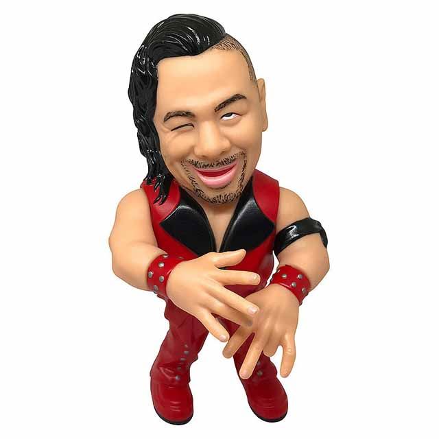 WWEプロレスラー・中邑真輔選手、全高13.5cmのソフビフィギュアで登場 - 価格.com