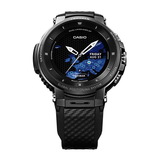 腕時計(デジタル)11日限定価格 カシオ⌚ WSD-F30SC-BK プロトレック ...