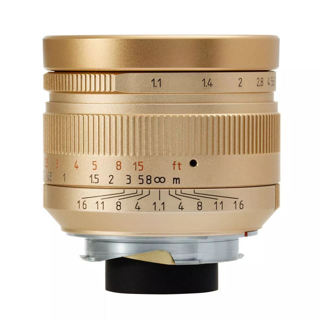 七工匠、ライカ用大口径レンズ「7Artisans 50mm F1.1」限定ゴールド ...