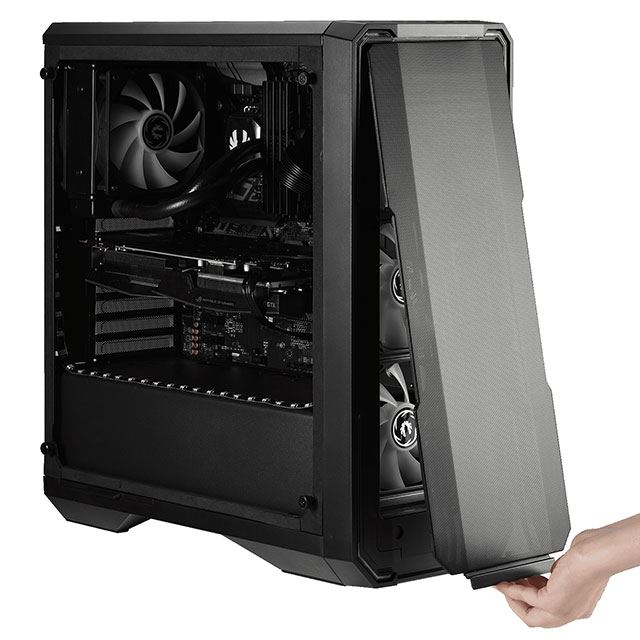 Bitfenix メッシュパネルやledイルミネーションを採用したpcケース Enso Mesh 価格 Com