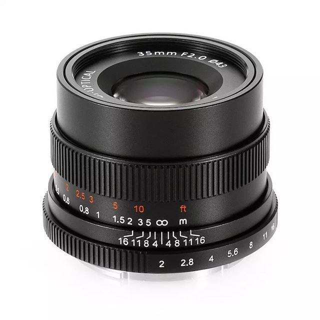 七工匠、「7Artisans 35mm F2」ソニーE＆フジフイルムX用を各28,000円