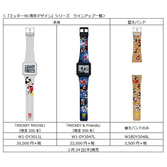 大人気新品 【美品】スマートキャンバス 腕時計 デジタル ディズニー ...