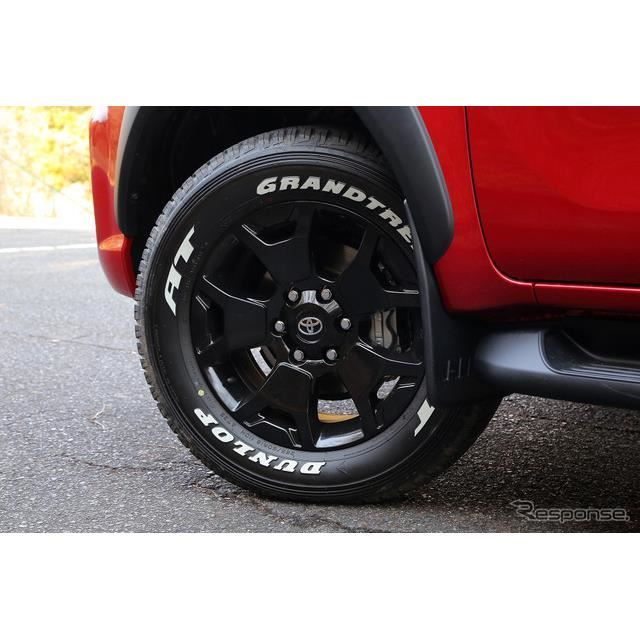 黒が光る、公式カスタムの「ハイラックス」…Z“Black Rally Edition 