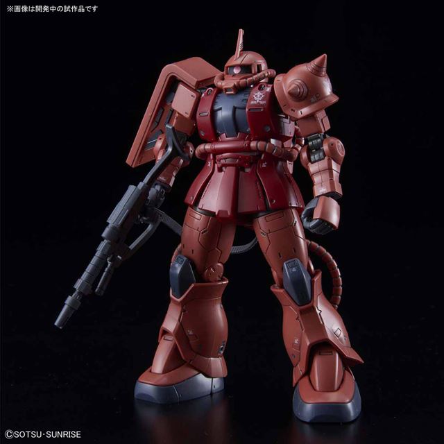 バンダイ、ガンプラ「HG 1/144 シャア専用ザクII 赤い彗星Ver.」4月発売 - 価格.com