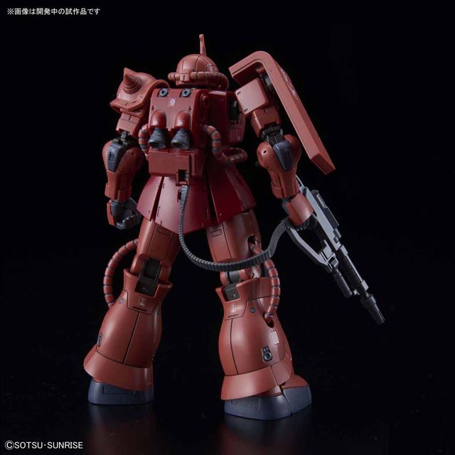 バンダイ、ガンプラ「HG 1/144 シャア専用ザクII 赤い彗星Ver.」4月