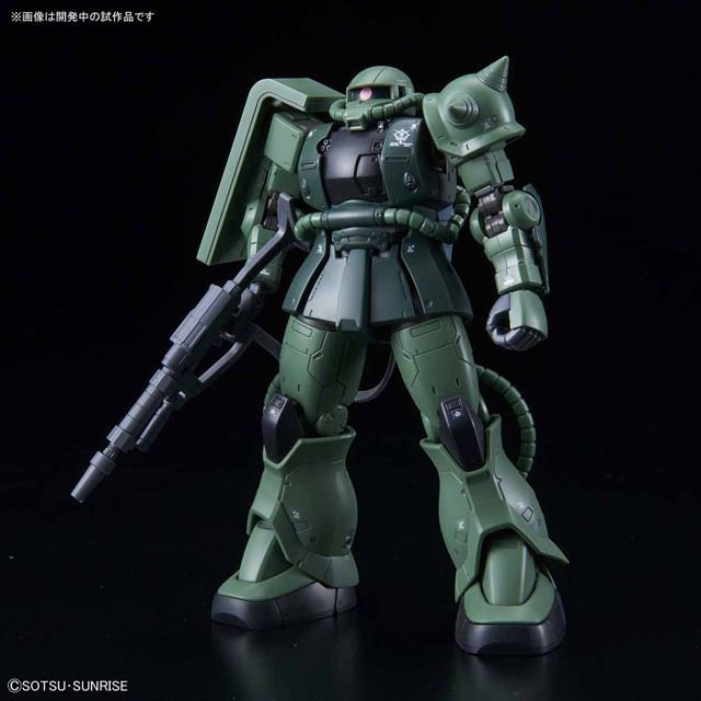 バンダイ、「ガンダム THE ORIGIN」ザクII C-6/R6型のHG 1/144ガンプラ