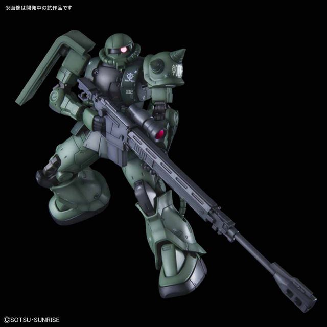 バンダイ、「ガンダム THE ORIGIN」ザクII C-6/R6型のHG 1/144ガンプラ