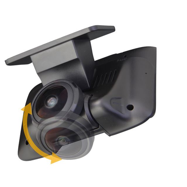 「360°撮影カメラ搭載ドライブレコーダー DVR360K97-BK」