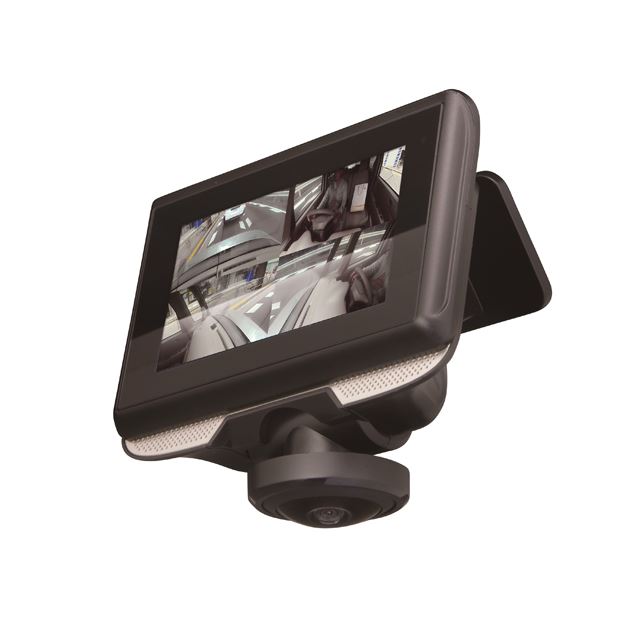 「360°撮影カメラ搭載ドライブレコーダー DVR360K97-BK」