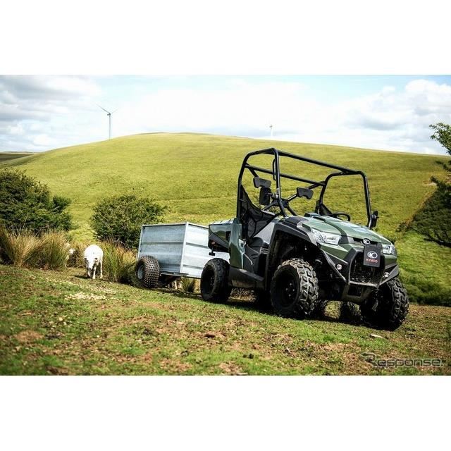 キムコ 多用途オフロード四輪車 Uxv450i を日本市場へ導入 価格 Com