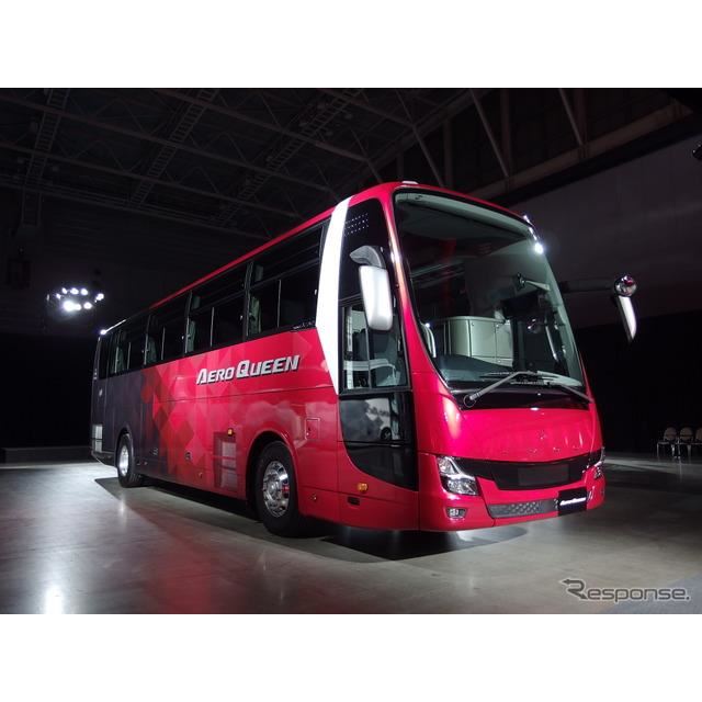 三菱ふそうの大型観光バス『エアロクィーン』『エアロエース』2019年型 