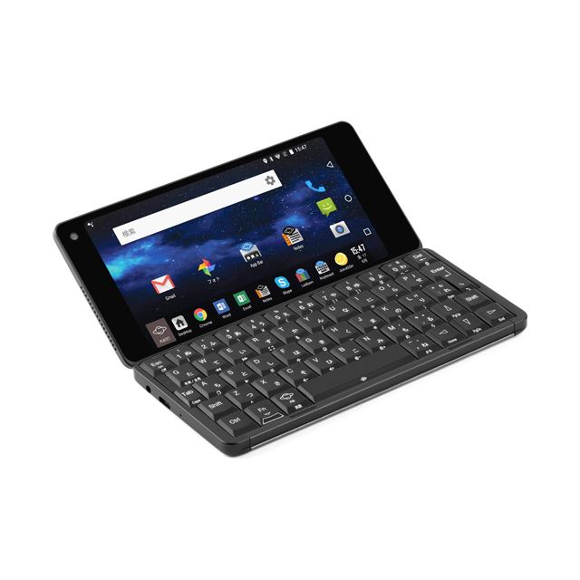 キーボード搭載スマホ「Gemini PDA」に「US配列/日本語かな印字モデル