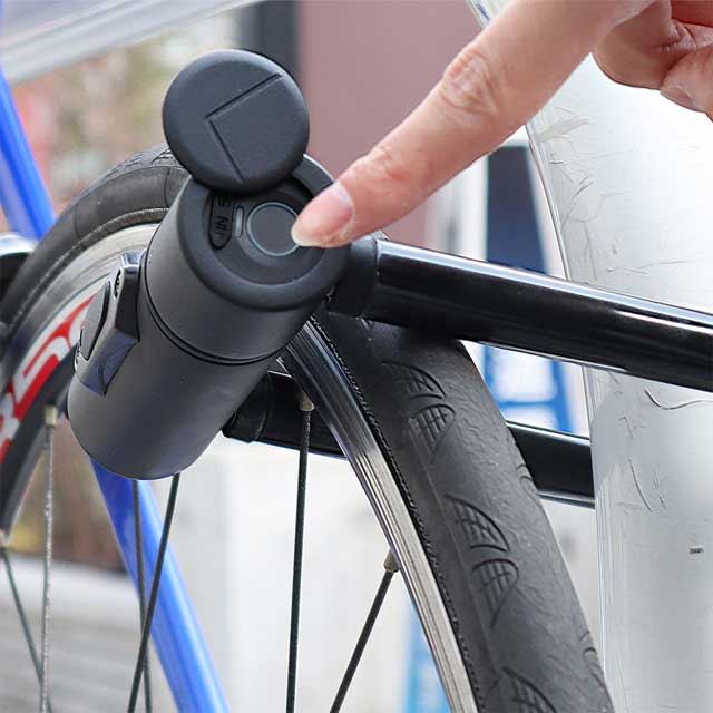 サンコー、指紋で解錠できる自転車用U字ロック「U・Be・Lock」 - 価格.com