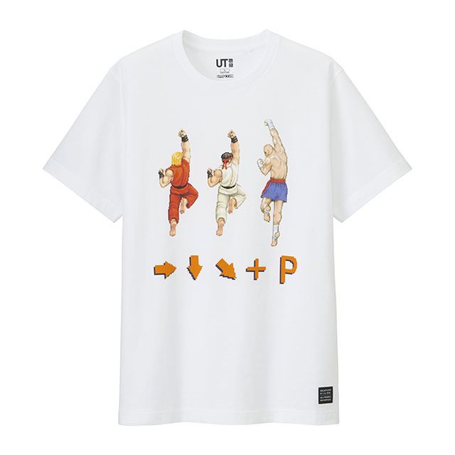 ストリートファイター」×ユニクロ「UT」のコラボTシャツ - 価格.com