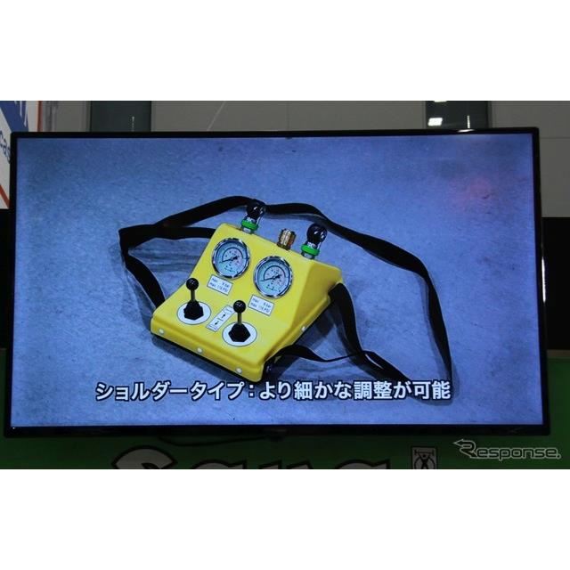 定番の中古商品 3Ａ【石富イカ2912161】エアージャッキ 車用 修理工場