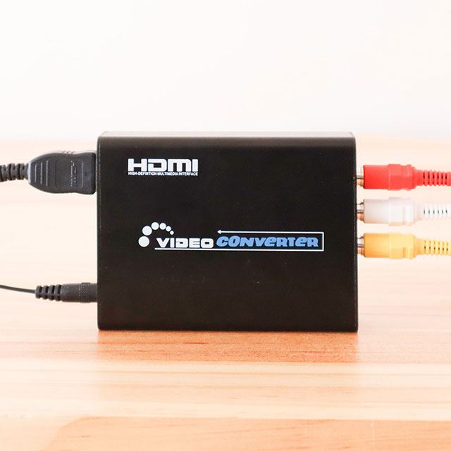 HDMI to S-VIDEO&RCA 変換コンバーター